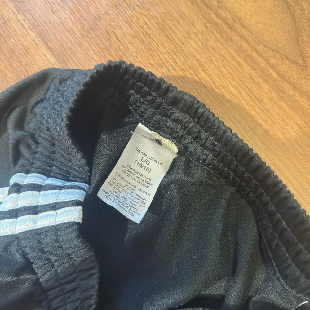 Adidas Unisex Jogger Sweatpants with White Stripes - Picture 4 of 4